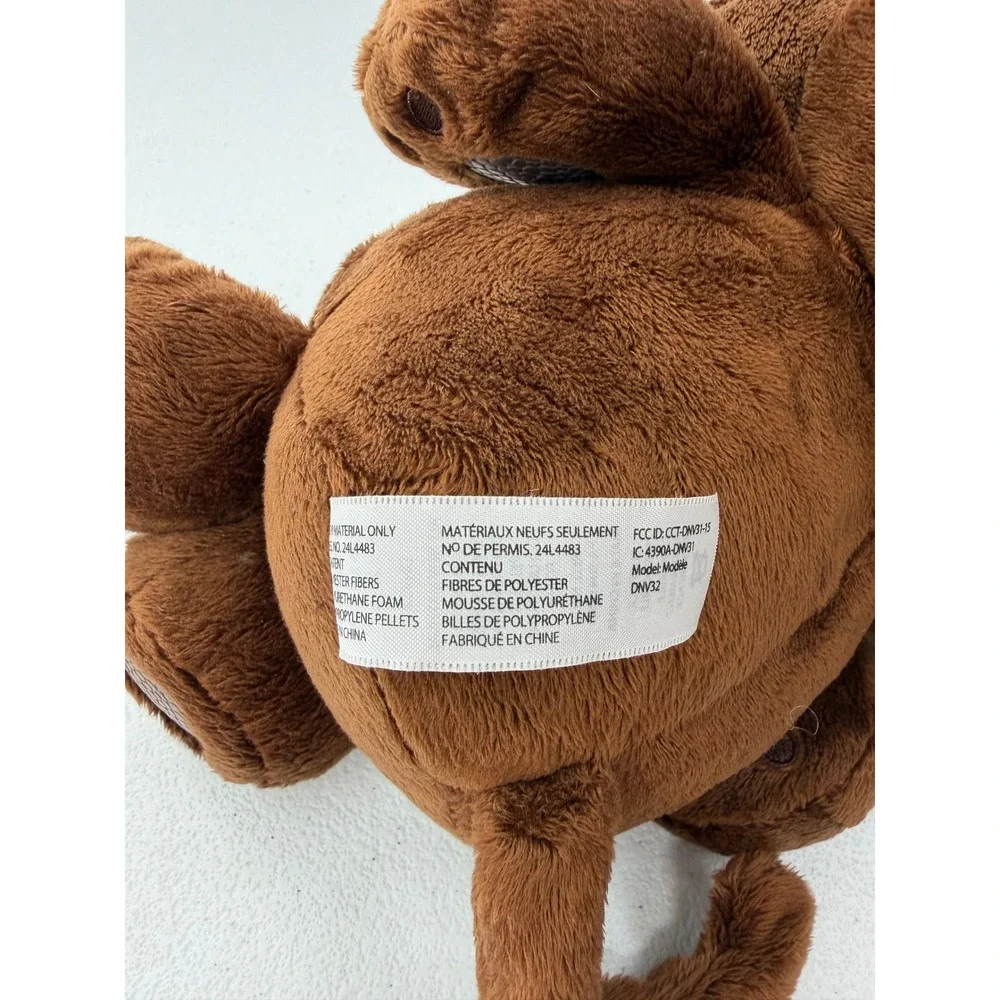 Fisher-Price Smart Toy Monkey Interactive Plush Brown DNV32 24 Cards Backpack